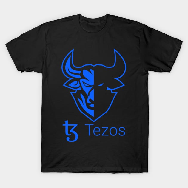 Tezos  Crypto Cryptocurrency XTZ  coin token T-Shirt by JayD World